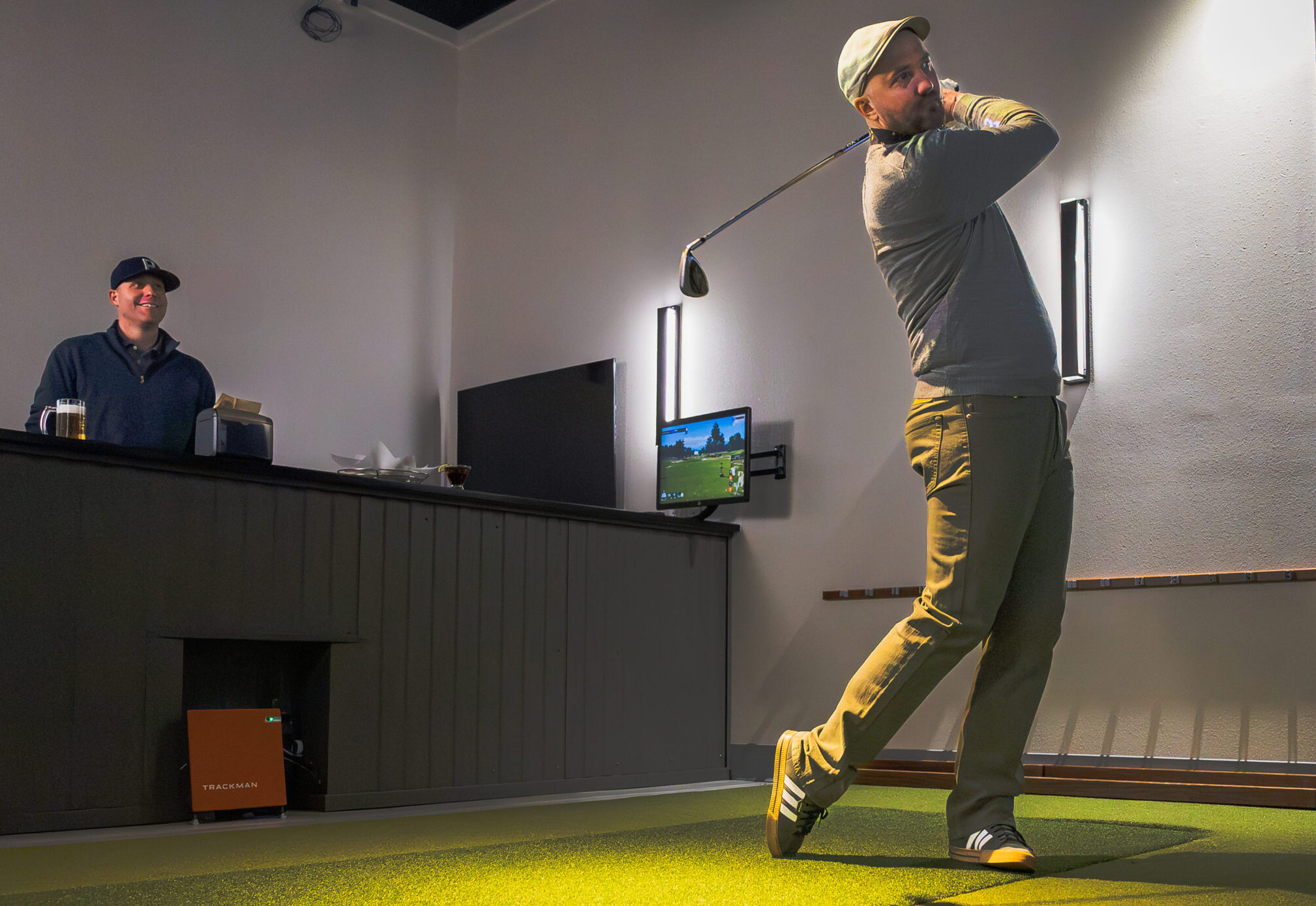 indoor golfing